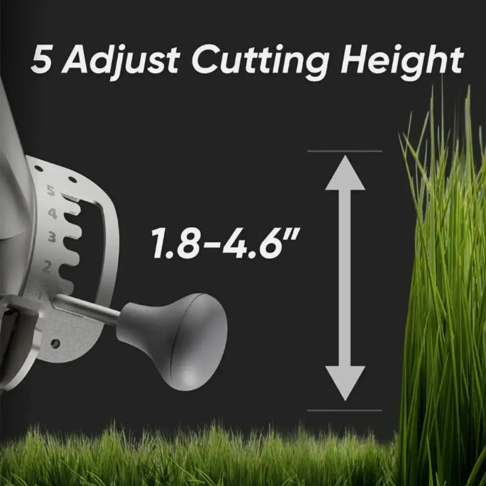 Customized S1 2WD 21'' Battery Remote Control Robotic Lawn Mower with Sensor Slope Control Suitable for Farm Lawns