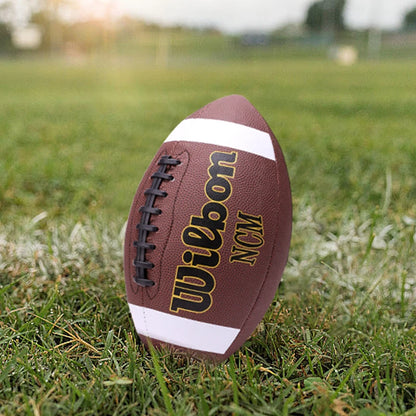 1PC High Quality Sports Size 6 Grip Official PU Leather Adult Kids Rugby American Football Balls