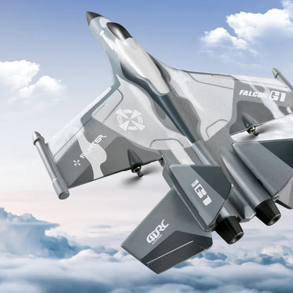 G1 Drone Glider Beginner Profesional 3 Channel RC Aircraft Remote Control Hand Throwing Plane Foam Electric Outdoor Airplane Grey