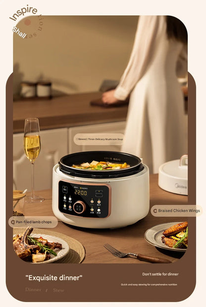 4L220V Electric Kitchen Appliance Pots Cooking Pressure Cooker Multifunctional Household Intelligent Multicooker-cooker Multi