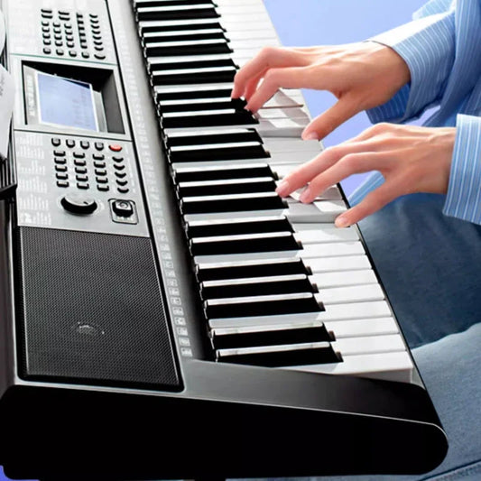 Intelligent Electronic Keyboard Professional 61 Key Multifunctional Midi Keyboard Music Synthesizer Adult Music Instruments Basic Edition