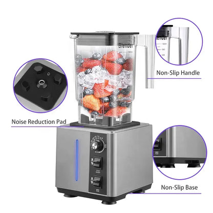Hot Sell High Speed Mixeur Commercial Ice Smoothie Makers Binatone Blenders Mixers Food Processors and Juicers
