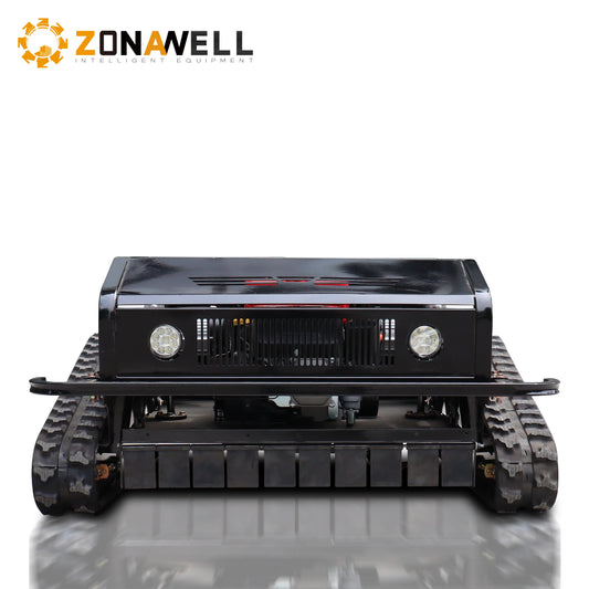 Self-charging RC Lawn Mower with Snow Plow Antistall 3800㎡/h 800MM 5KM/H Support Customization Support OEM