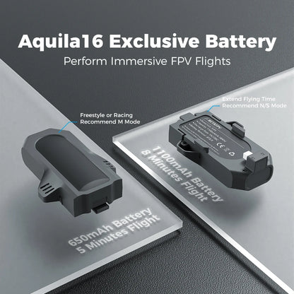 BETAFPV Aquila16 FPV Kit ELRS 2.4G Brushless Racing Drone VR03 Goggles 1102 18000KV 25-350mW VTX Indoor Outdoor Mini Quadcopter Aquila16 FPV Kit