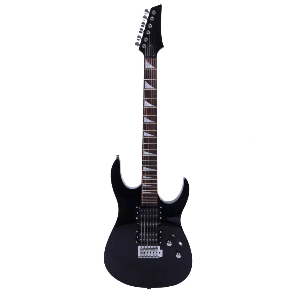 Novice Entry Level 170 Electric Guitar HSH Pickup Bag Strap Paddle Rocker Cable Wrench Tool