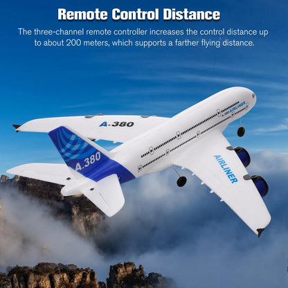 NEW RC Airplane 2.4G Three Channel 360 Degree Roll Remote Control Flying Aircraft for Beginner Flying Aircraft for Beginner
