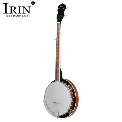 IRIN 5 Strings Banjo with Handbag High Quality Stringed Instrument with Banjo Accessories Traditional Guitar Adult Musical Gifts