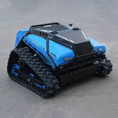Efficient GPS Electric Lawn Mower Robot with Auto Docking for Turf Farm Operations GPS Electric Lawn Mower Robot
