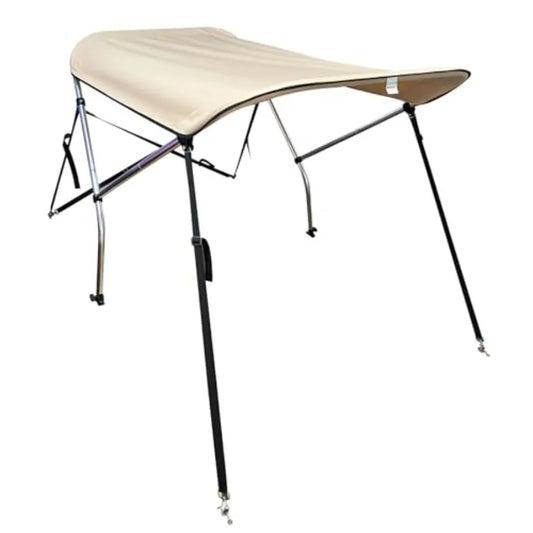 Zero Turn Lawn Mower Canopy Sun Shade Canopy Outdoor Heavy Duty Beige UV Resistant and Rainproof Cover 67 inch Adjustable Teles