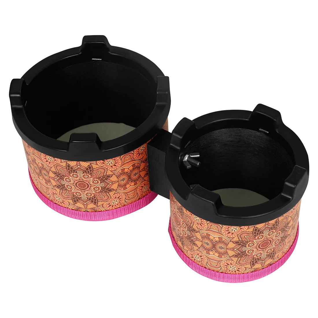 MBAT 4 +5 Inch Bongos Drum Set Percussion Instrument Indian Bongo Drum Cuban Portable Percussion Child Educational Toy