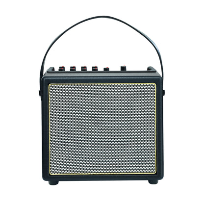 Rowin 30W Acoustic Guitar Amplifier Multi-Function OTG BT Guitar Rechargeable Amp Reverb Chorus Effects Microphone Inputs Aux In