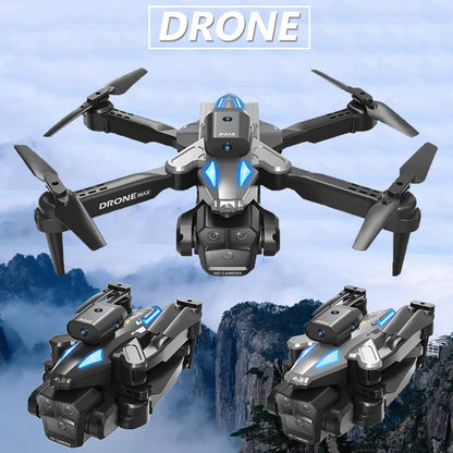 New Model Drone, Equipped with Three Cameras, High-definition Video Recording, Optical Flow Positioning, FPV, One-click Take-off And Landing, Optical Flow Positioning, Electrically Controlled Camera, Headless Mode, Three Flight Speed Settings