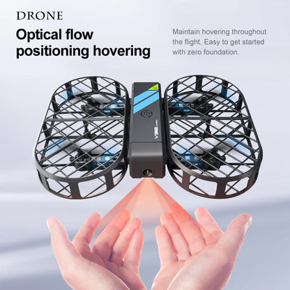 New 8K MINI RC Drone WIFI FPV Hover Camera Pocket Remote Control Helicopter WIFI FPV Foldable Quadcopter Toys Gift for Kids Boy