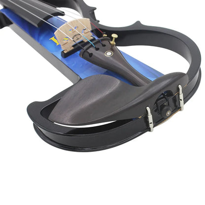 IRIN 4/4 Electric Violin Maple Body Electric Silent Violin With Bow Case Headphone Cable Shoulder Rest Parts & Accessories Electric Violin Set1
