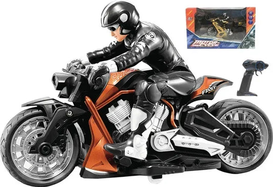 High Speed Remote Control RC Stunt Motorbike 360 degree Rotation drift Car 60mins Drive Racing Motorbike RC Motorcycle Toy model orange