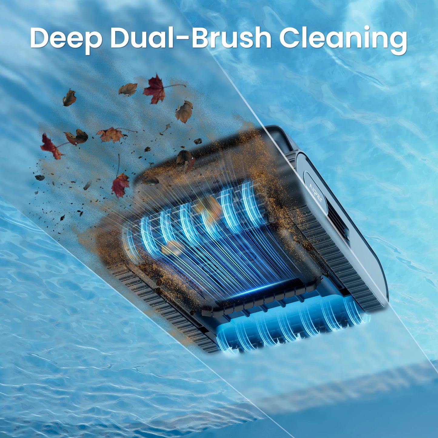 Refurbished AIPER Scuba V3 AI Vision Cordless Robotic Pool Cleaner, Include Wireless Charging Dock, Smart Waterline Parking & Featherlight Design, Micromesh Multi-Layer Filtration