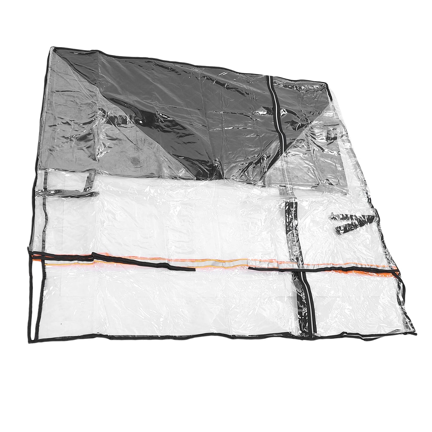 Forklift Cover Dust Rain Wind Proof Transparent EVA Protective Enclosure All Weather Forklift Sunshade Forklift Protective Cover