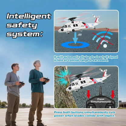 WLtoys K270 Black Hawk UH-60 4CH RC Helicopter; Brushless Motor, 6-Axis Gyro; Optical Flow Altitude Hold; 2.4G Remote Control