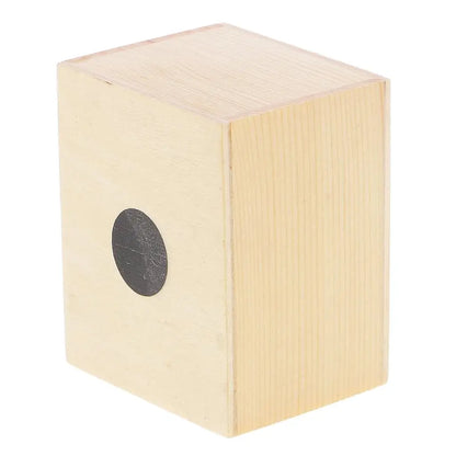 Wooden Mini Cajon Drum Sand Shaker Percussion Box Small Drum for Band Accompaniment and Practice