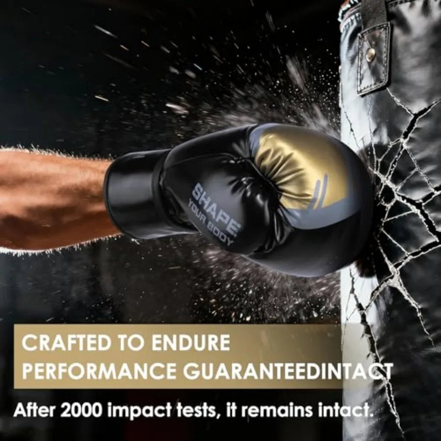 Boxing Gloves, / - Boxing Gloves for Men and Women with Boxing Wraps for Heavy Bag, MMA, Muay Thai, Sparring Training