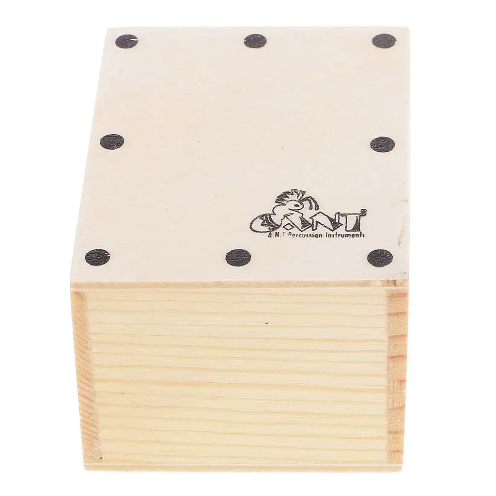 Wooden Mini Cajon Drum Sand Shaker Percussion Box Small Drum for Band Accompaniment and Practice