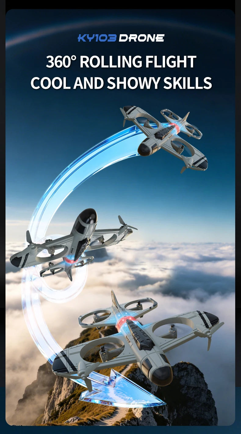 New Professional RC Aircraft Outdoor Sports Flying Glider Airplane 2.4G Radio Remote Control Helicopter Model Toys For Kids Gift RC Black-1B