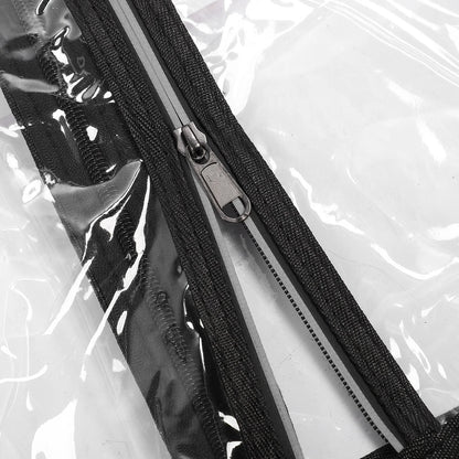 Forklift Cover Dust Rain Wind Proof Transparent EVA Protective Enclosure All Weather Forklift Sunshade Forklift Protective Cover