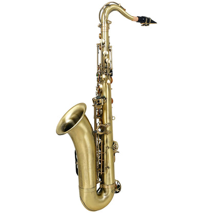 M MBAT Tenor Sax in Bb Professional Brass Saxophone Instrument in Bb Professional Concert Woodwind Instrument For Music Lovers Cyan Antique
