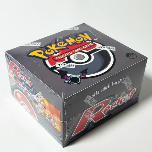 Team Rocket 1st Edition Booster Box pokemon Cards Proxy Collection Board Games PTCG Giovanni Meowth Jessie Lt. Random Cards Set