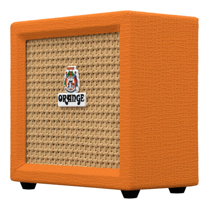 Orange Crush Mini Portable Guitar Amplifier Combo 3 Watts Gain/Tone Adjustable Headphone Output Speaker Output Crush MINI-Orange