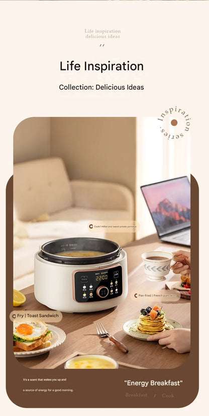 4L220V Electric Kitchen Appliance Pots Cooking Pressure Cooker Multifunctional Household Intelligent Multicooker-cooker Multi