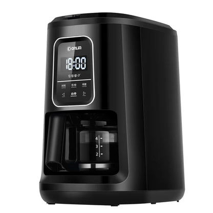 220V Coffee Machine Drip Coffee Maker With Grinding Function Fully Automatic Coffee Grinder Coffee Tea Brewing Machine