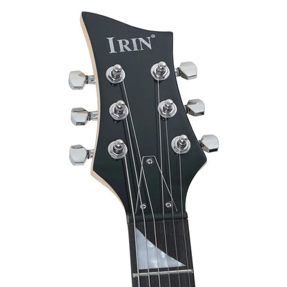 IRIN 6 Strings Electric Guitar 24 Frets Maple Body Electric Guitarra Set with Bag Amp Tuner Strap Picks Guitar Accessories Red Guitar 39 inches