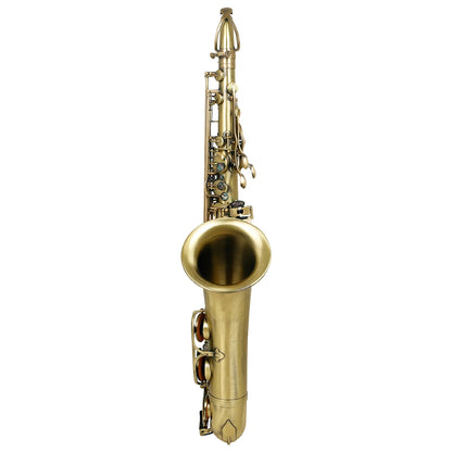 M MBAT Tenor Sax in Bb Professional Brass Saxophone Instrument in Bb Professional Concert Woodwind Instrument For Music Lovers Cyan Antique