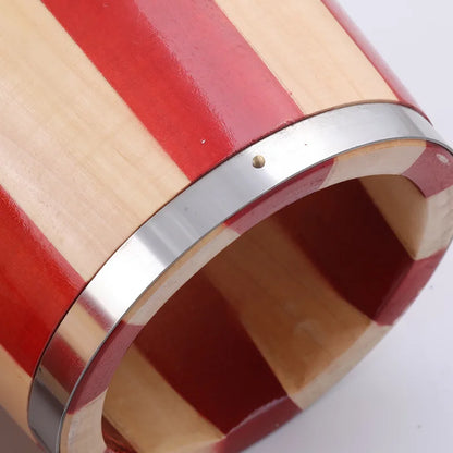 2026 hot Wooden Bongo Drum Adults Practice Sound Healing Relaxation Bongos Drums Professional Percussion Musical Instruments