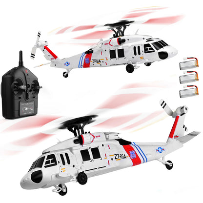 K270 Remote Controlled Helicopter 2.4Ghz 4CH RC Helicopter Heli 6-Axis Gyroscope Optical Flow Position