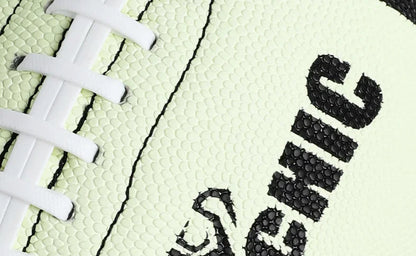 American Fluorescent Reflective Football Rugby Ball Resistance Football Training Practice Team Sports Rugby Football Size: NO.6
