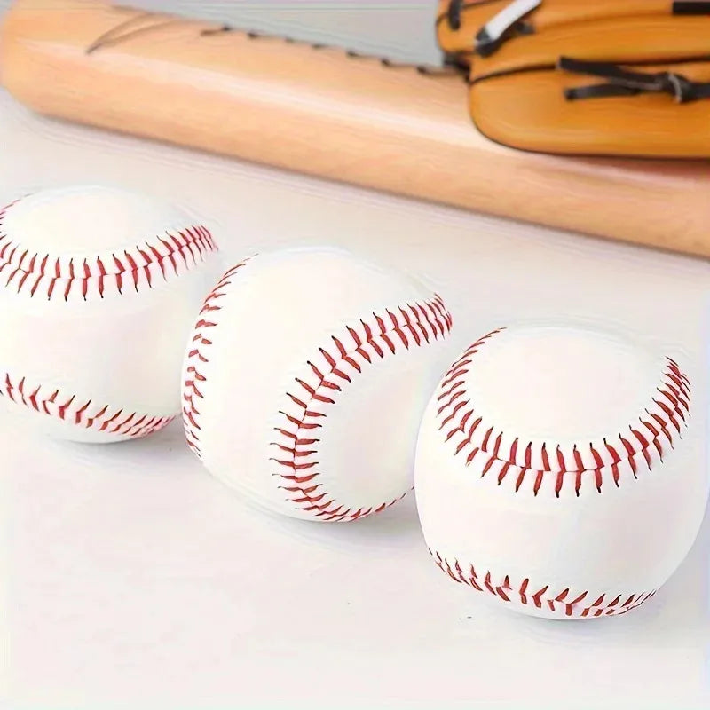 1PC Baseball No. 9 Hard Ball Sports Equipment White Safety Men'S Baseball Sports Training Standards