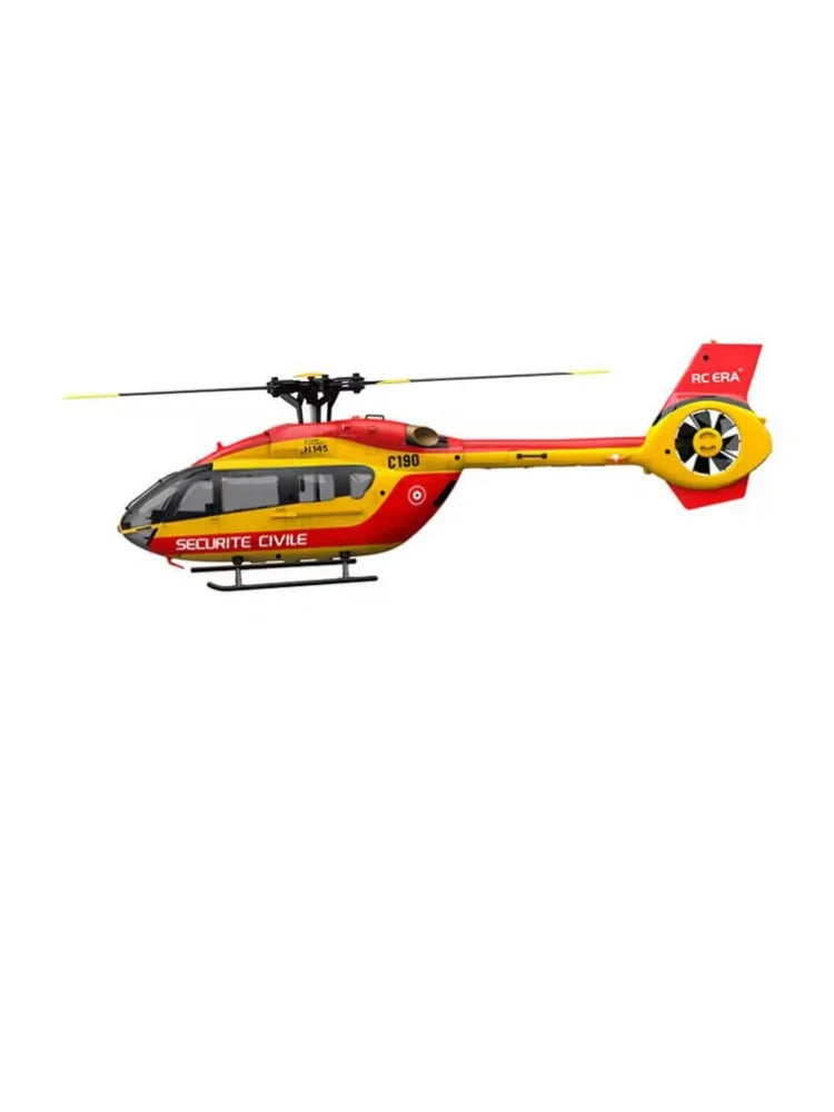 RC ERA 6CH Radio Controlled Helicopter 1/30 C190 Dual Brushless Motors RTF Model Aircraft H145 Aileronless Ducted Tail Rotor