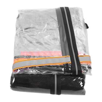 Forklift Cover Dust Rain Wind Proof Transparent EVA Protective Enclosure All Weather Forklift Sunshade Forklift Protective Cover