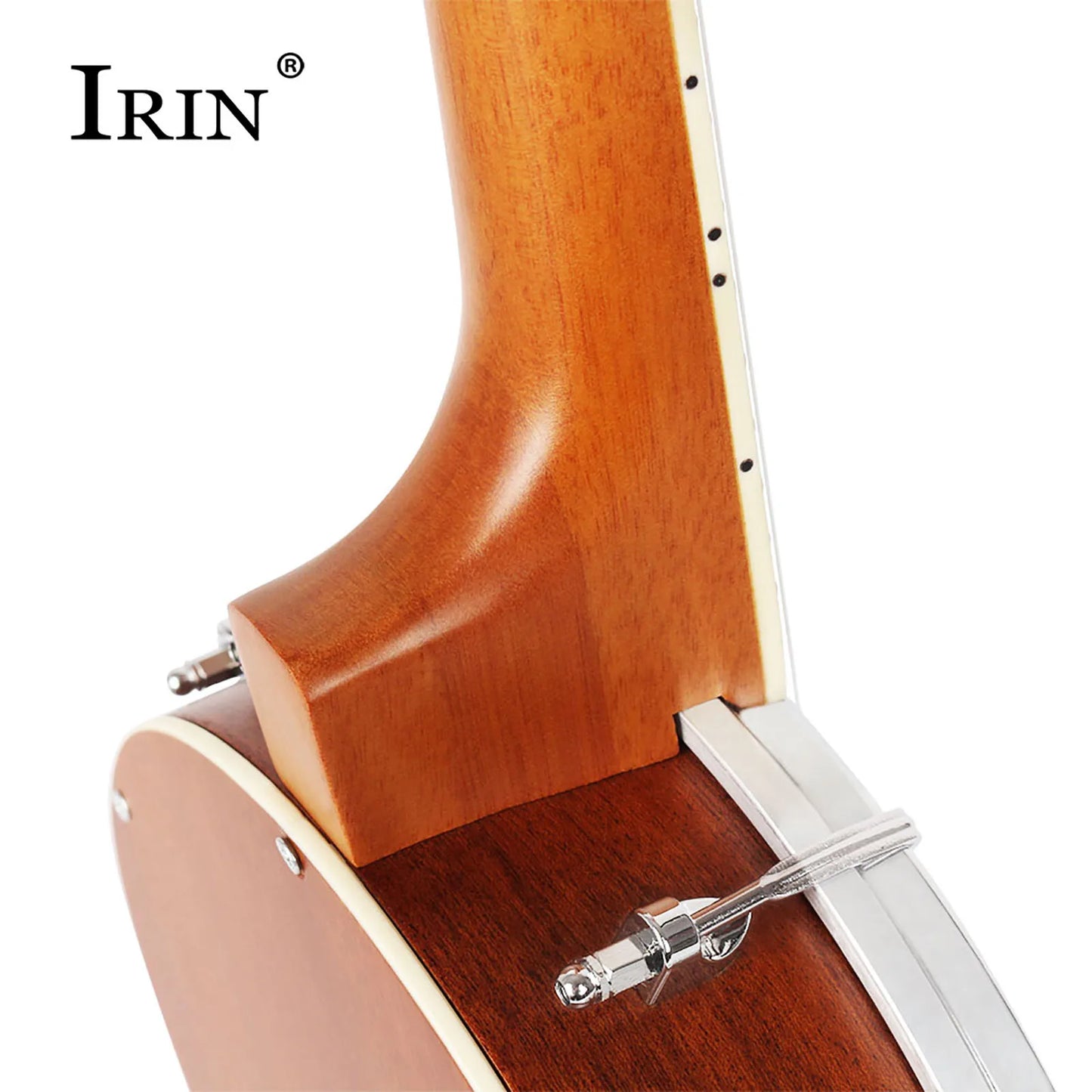 IRIN 4 Strings Banjo Sapele 4 Strings Banjo Ukulele Guitar Beginners Musical Instrument Rosewood Fingerboard Banjo With Bag