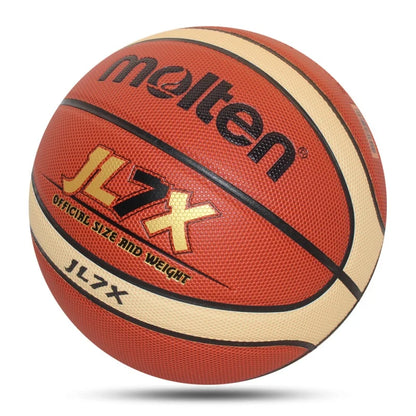 2026 Molten Basket Ball Official Size 7 PU Leather for Unisex Outdoor Indoor Match Training Team Leagues Baloncesto Topu