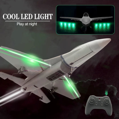 F16 RC Glider 2.4G 3CH 6-Axis Gyro Remote Control Airplane With Self-stabilization System EPP Foam Plane Toys for Kids Boys