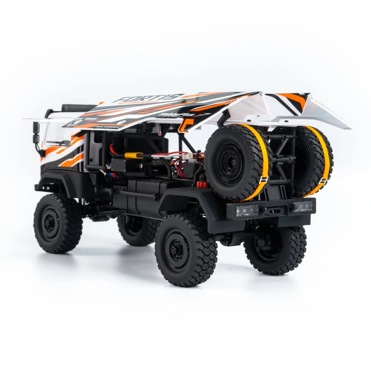 HobbyPlus DKR-4 FORTIS 1/18 4WD Rally Raid Truck RTR, Brushless, white