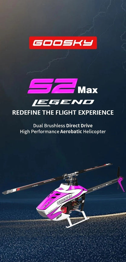 Goosky S2 Max Helicopter (RTF) - Orange