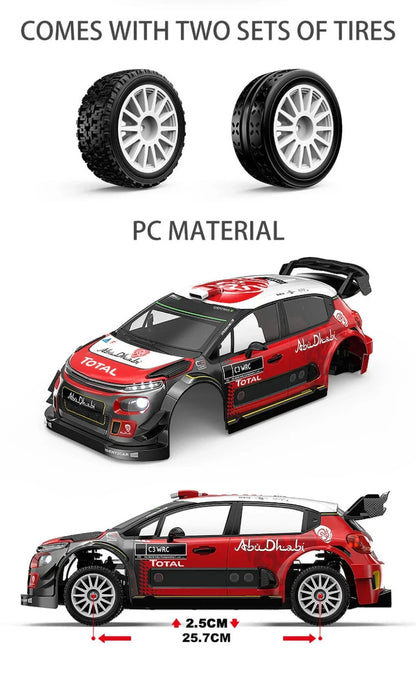 MJX Hyper GO WRC C3 10303 4WD Brushless RC Rally Racing 1/10 Without Battery & charger
