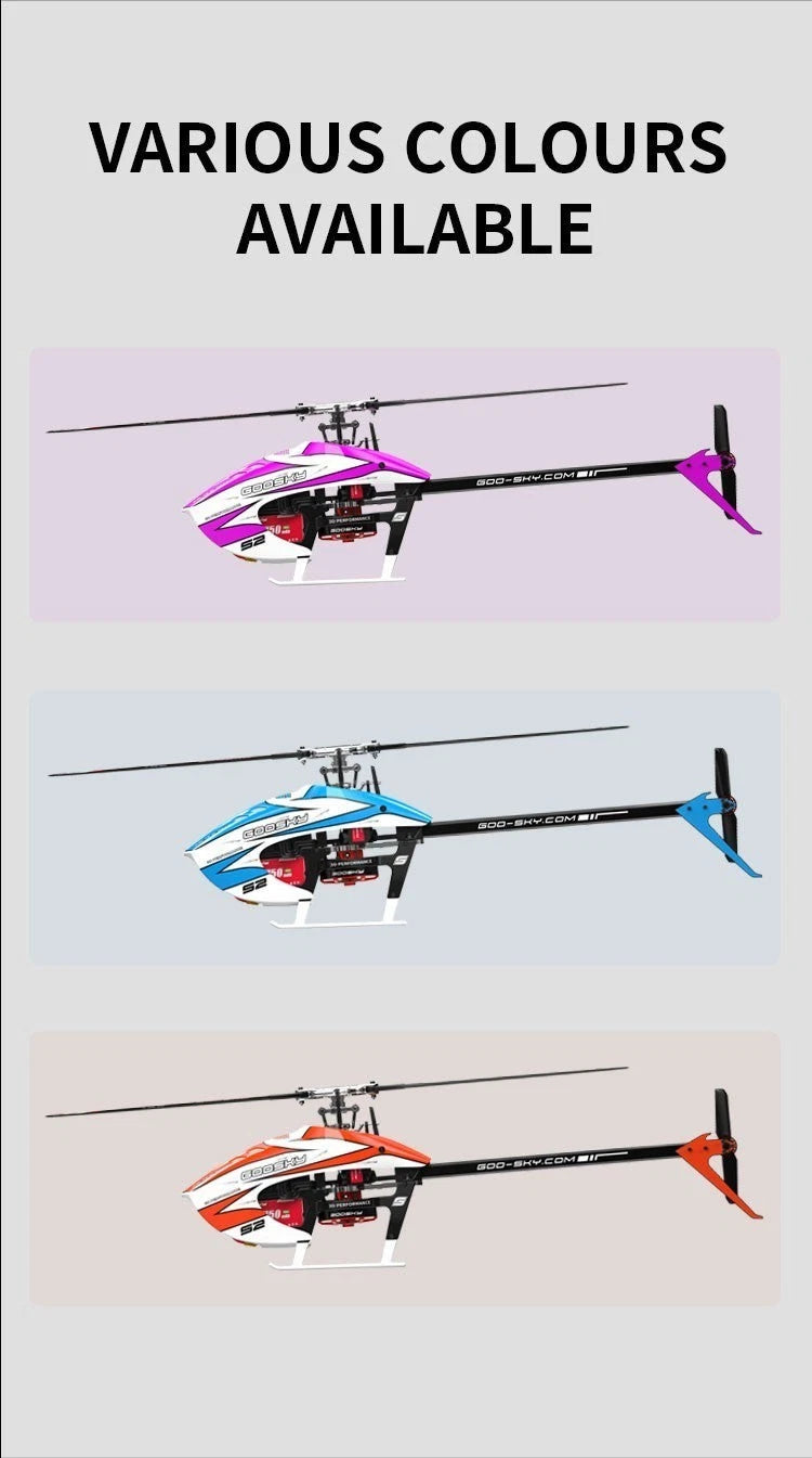 Goosky S2 Max Helicopter (RTF) - Orange