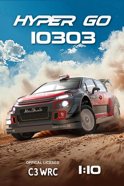MJX Hyper GO WRC C3 10303 4WD Brushless RC Rally Racing 1/10 Without Battery & charger