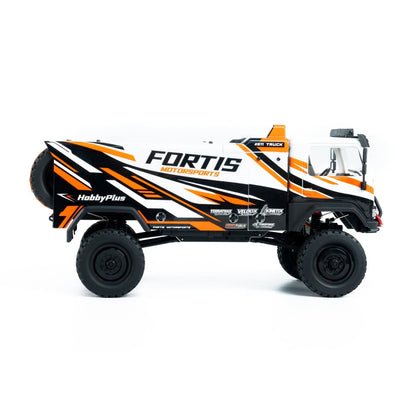 HobbyPlus DKR-4 FORTIS 1/18 4WD Rally Raid Truck RTR, Brushed, white