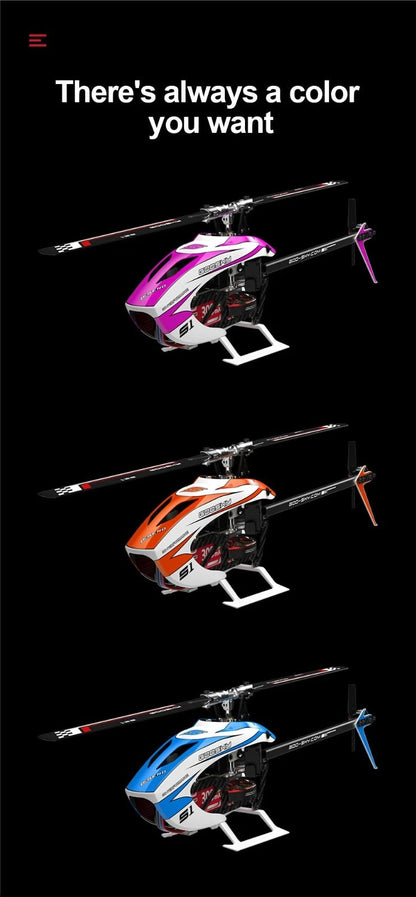 Goosky Legend S1 Helicopter (BNF) - Orange